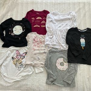 Bundle of size 4 long sleeved shirts!